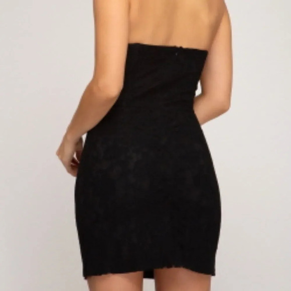 Super Sexy Lace Dress - Black - Picture 2 of 2